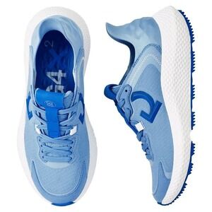 G/FORE MG4+ Golf Shoes Vista Blue Knit Sneakers G4LS22EF40 Womens 9